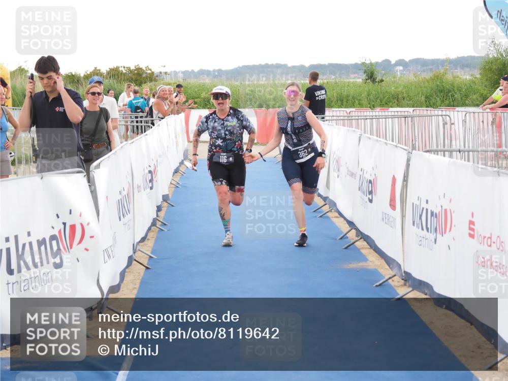 22.06.2025 - Viking Triathlon MichiJ http://msf.ph/oto/8119642 22.06.2025 16:28:54 Ziel 116, 362 meine-sportfotos.de