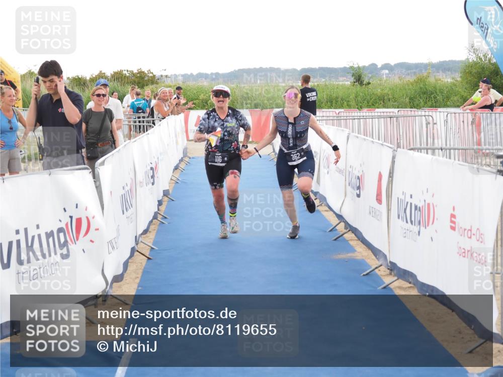 22.06.2025 - Viking Triathlon MichiJ http://msf.ph/oto/8119655 22.06.2025 16:28:54 Ziel 116, 362 meine-sportfotos.de