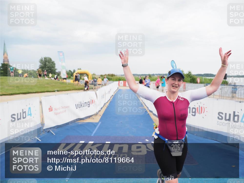 22.06.2025 - Viking Triathlon MichiJ http://msf.ph/oto/8119664 22.06.2025 17:00:51 Ziel 206 meine-sportfotos.de