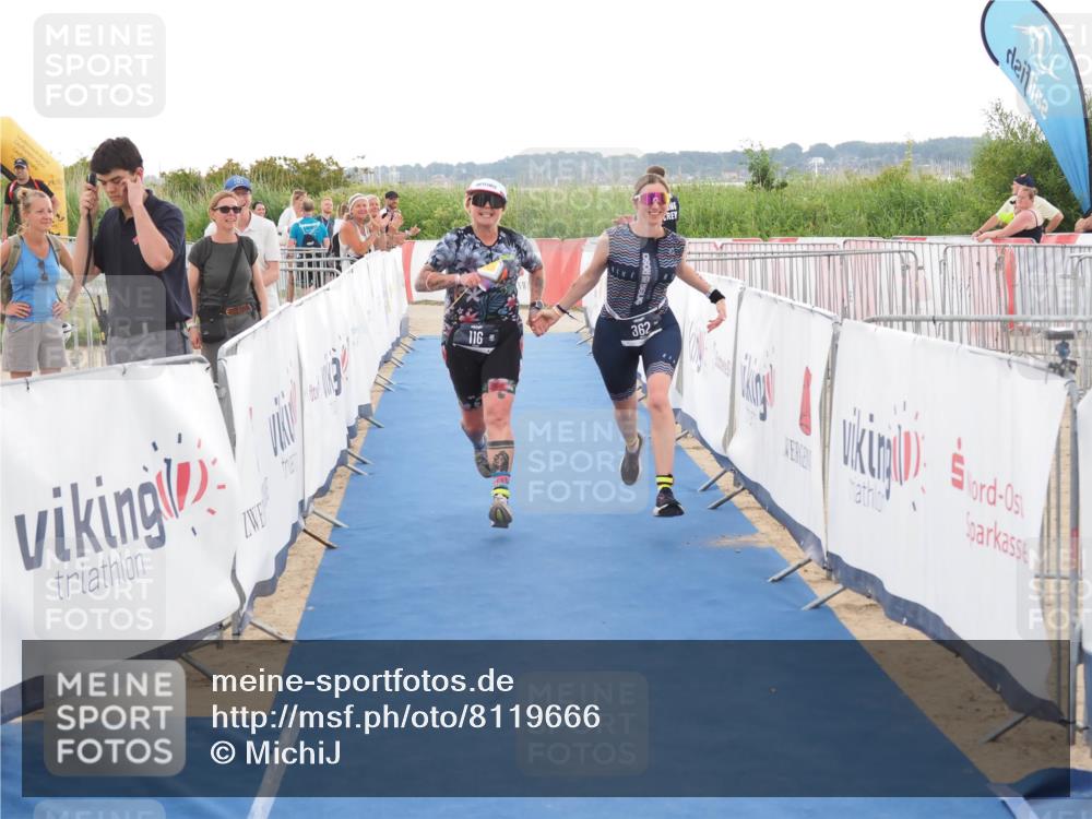 22.06.2025 - Viking Triathlon MichiJ http://msf.ph/oto/8119666 22.06.2025 16:28:55 Ziel 116, 362 meine-sportfotos.de