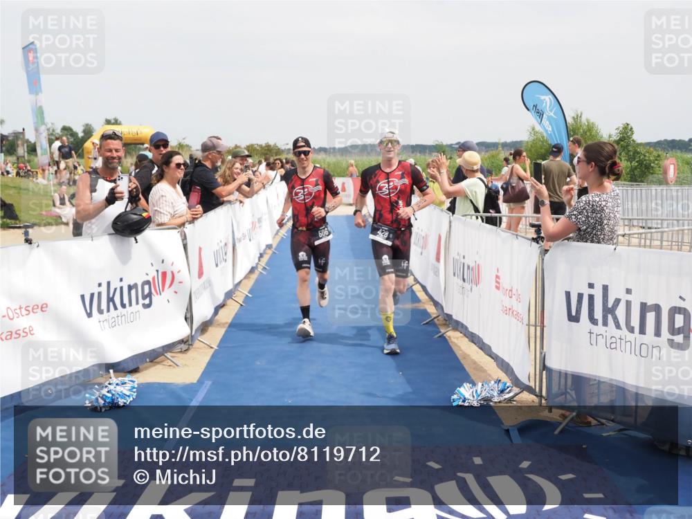 22.06.2025 - Viking Triathlon MichiJ http://msf.ph/oto/8119712 22.06.2025 15:09:42 Ziel 428, 506 meine-sportfotos.de