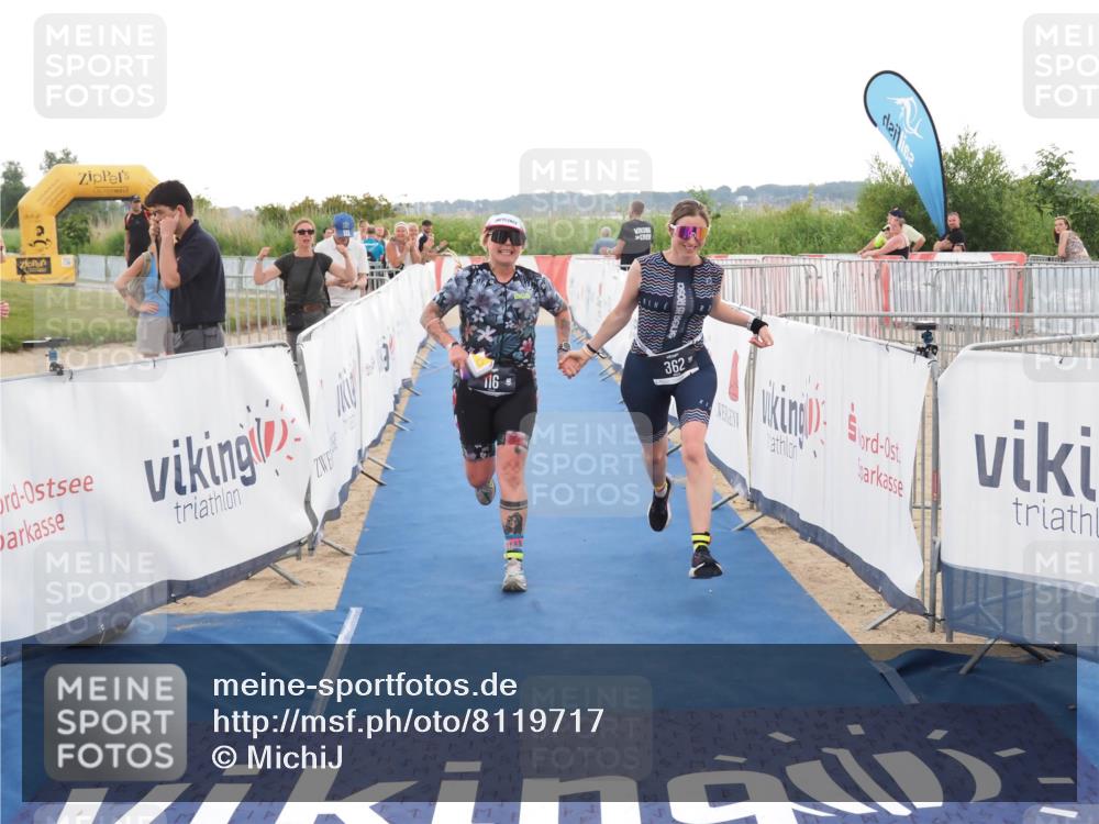 22.06.2025 - Viking Triathlon MichiJ http://msf.ph/oto/8119717 22.06.2025 16:28:55 Ziel 116, 362 meine-sportfotos.de