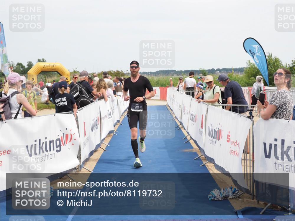 22.06.2025 - Viking Triathlon MichiJ http://msf.ph/oto/8119732 22.06.2025 14:58:54 Ziel 311 meine-sportfotos.de