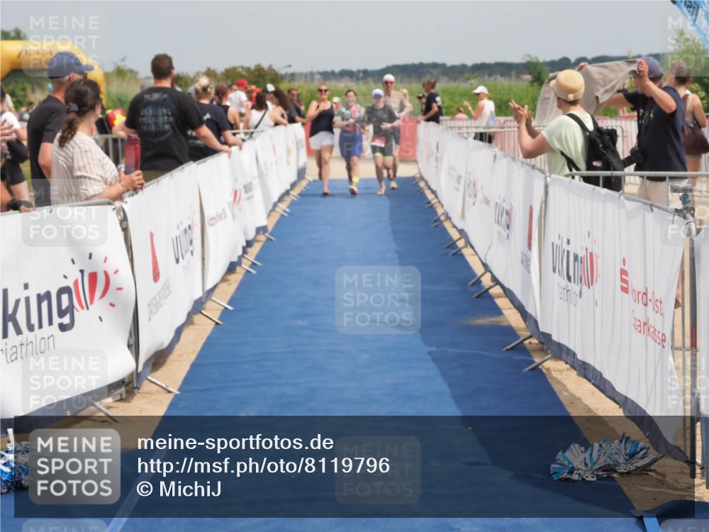 22.06.2025 - Viking Triathlon MichiJ http://msf.ph/oto/8119796 22.06.2025 15:10:33 Ziel 518, 660 meine-sportfotos.de