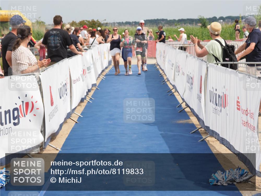 22.06.2025 - Viking Triathlon MichiJ http://msf.ph/oto/8119833 22.06.2025 15:10:34 Ziel 518, 660 meine-sportfotos.de