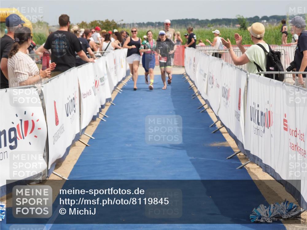 22.06.2025 - Viking Triathlon MichiJ http://msf.ph/oto/8119845 22.06.2025 15:10:34 Ziel 518, 660 meine-sportfotos.de