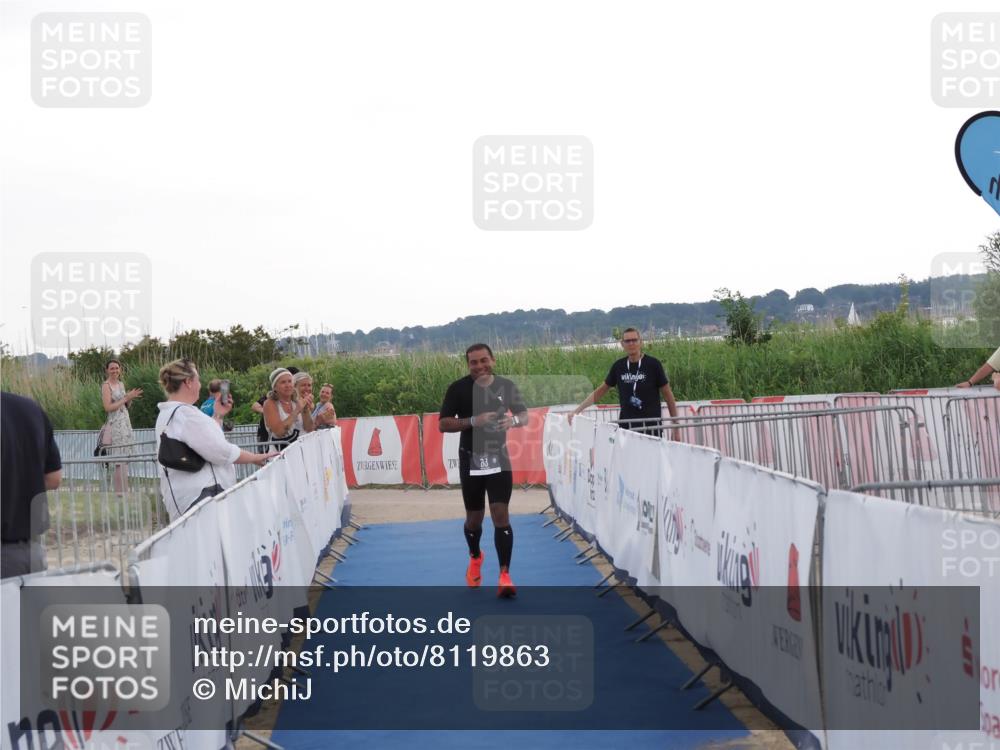 22.06.2025 - Viking Triathlon MichiJ http://msf.ph/oto/8119863 22.06.2025 16:30:19 Ziel 83 meine-sportfotos.de