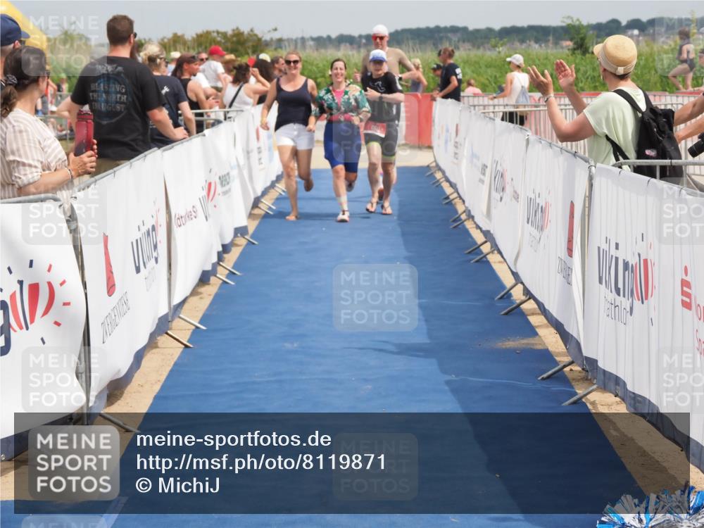 22.06.2025 - Viking Triathlon MichiJ http://msf.ph/oto/8119871 22.06.2025 15:10:34 Ziel 518, 660 meine-sportfotos.de