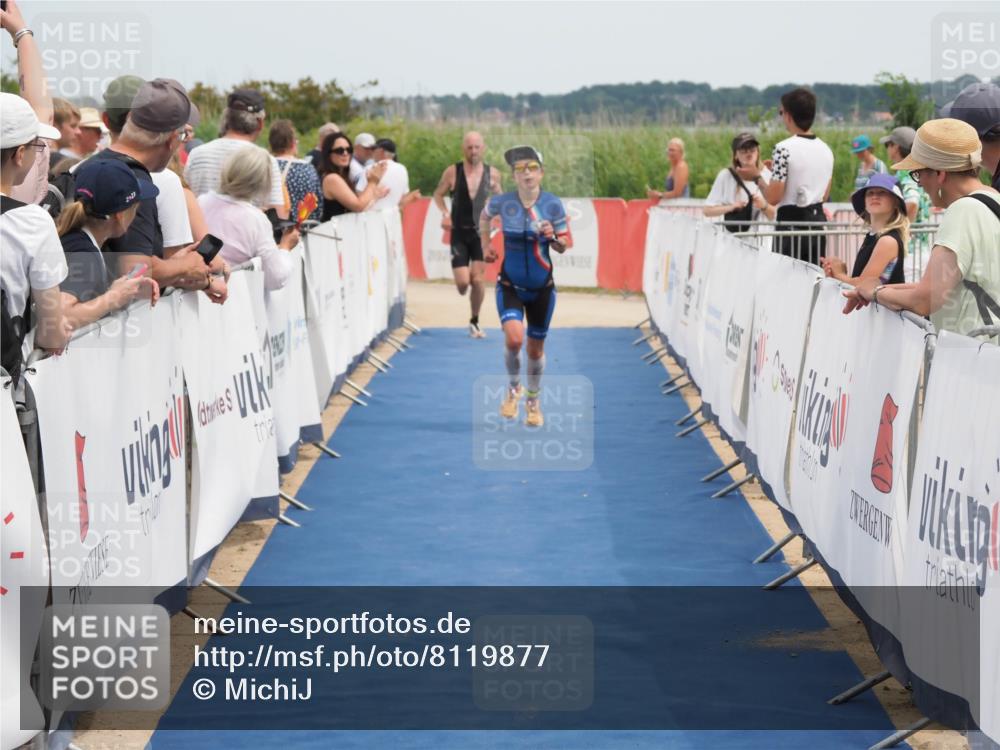 22.06.2025 - Viking Triathlon MichiJ http://msf.ph/oto/8119877 22.06.2025 14:59:04 Ziel 137, 325 meine-sportfotos.de