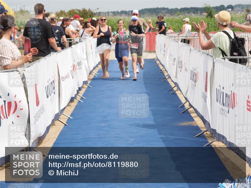 22.06.2025 - Viking Triathlon MichiJ http://msf.ph/oto/8119880 22.06.2025 15:10:34 Ziel 518, 660 meine-sportfotos.de