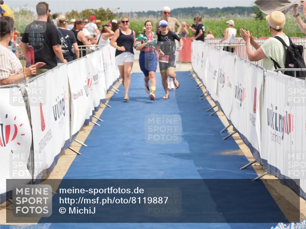 22.06.2025 - Viking Triathlon MichiJ http://msf.ph/oto/8119887 22.06.2025 15:10:34 Ziel 518, 660 meine-sportfotos.de