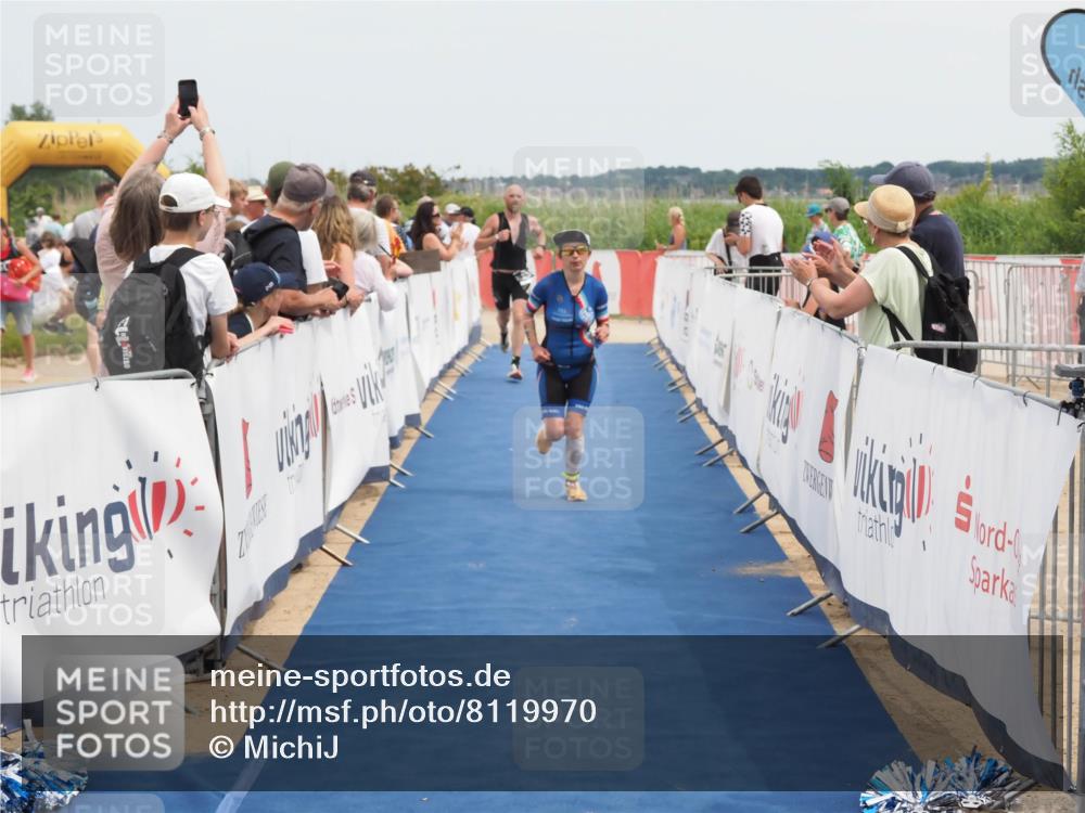 22.06.2025 - Viking Triathlon MichiJ http://msf.ph/oto/8119970 22.06.2025 14:59:06 Ziel 137, 325 meine-sportfotos.de