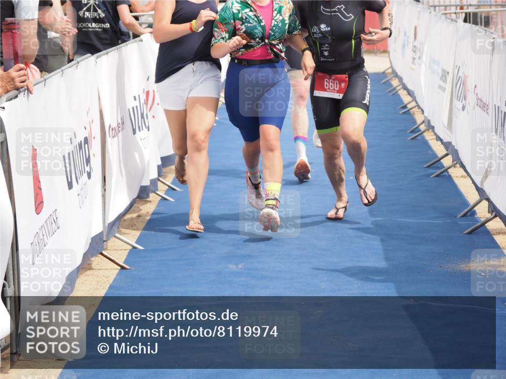 22.06.2025 - Viking Triathlon MichiJ http://msf.ph/oto/8119974 22.06.2025 15:10:36 Ziel 518, 660 meine-sportfotos.de