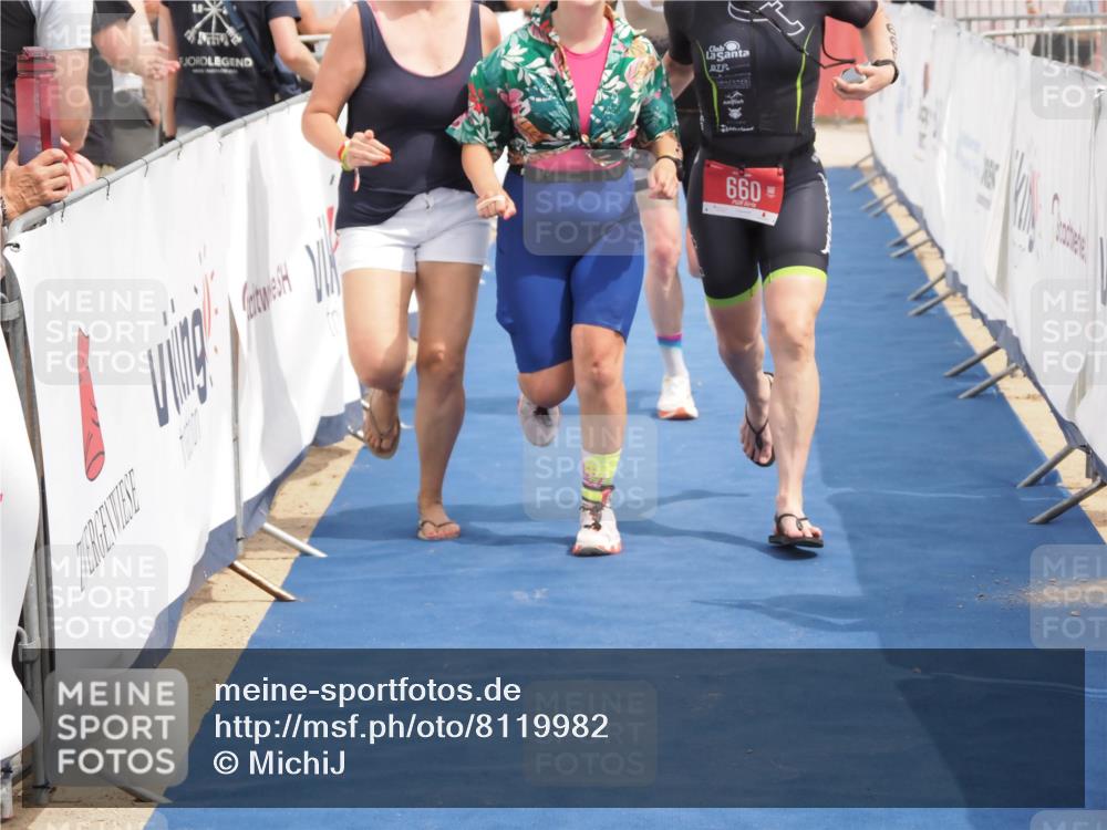 22.06.2025 - Viking Triathlon MichiJ http://msf.ph/oto/8119982 22.06.2025 15:10:36 Ziel 518, 660 meine-sportfotos.de