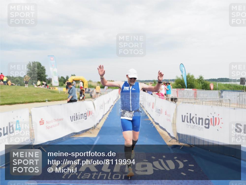 22.06.2025 - Viking Triathlon MichiJ http://msf.ph/oto/8119994 22.06.2025 17:01:54 Ziel 490 meine-sportfotos.de