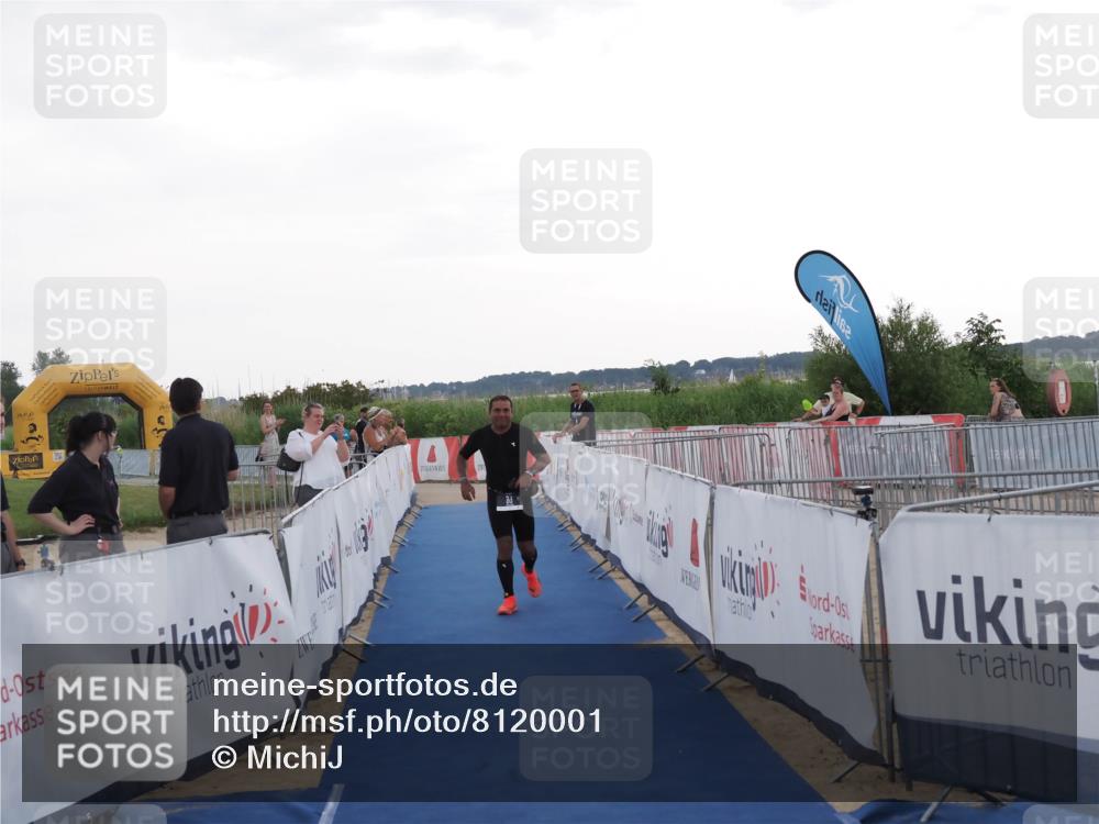 22.06.2025 - Viking Triathlon MichiJ http://msf.ph/oto/8120001 22.06.2025 16:30:21 Ziel 83 meine-sportfotos.de