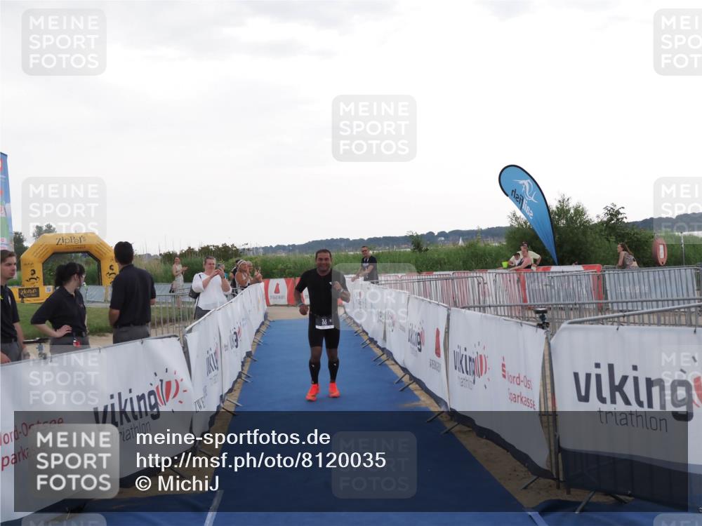 22.06.2025 - Viking Triathlon MichiJ http://msf.ph/oto/8120035 22.06.2025 16:30:22 Ziel 83 meine-sportfotos.de