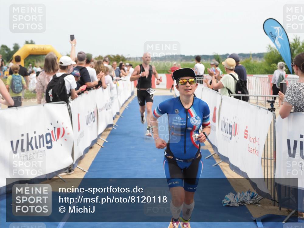 22.06.2025 - Viking Triathlon MichiJ http://msf.ph/oto/8120118 22.06.2025 14:59:08 Ziel 137, 325 meine-sportfotos.de