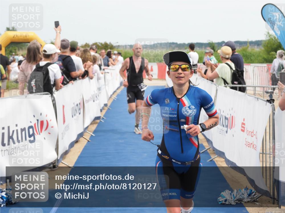 22.06.2025 - Viking Triathlon MichiJ http://msf.ph/oto/8120127 22.06.2025 14:59:08 Ziel 137, 325 meine-sportfotos.de