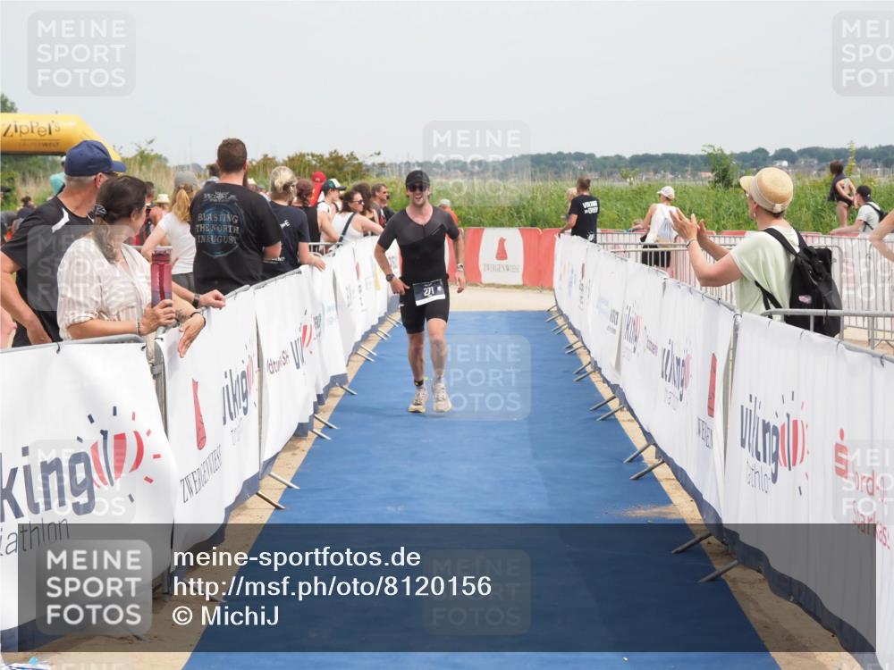 22.06.2025 - Viking Triathlon MichiJ http://msf.ph/oto/8120156 22.06.2025 15:11:15 Ziel 146, 271, 365 meine-sportfotos.de