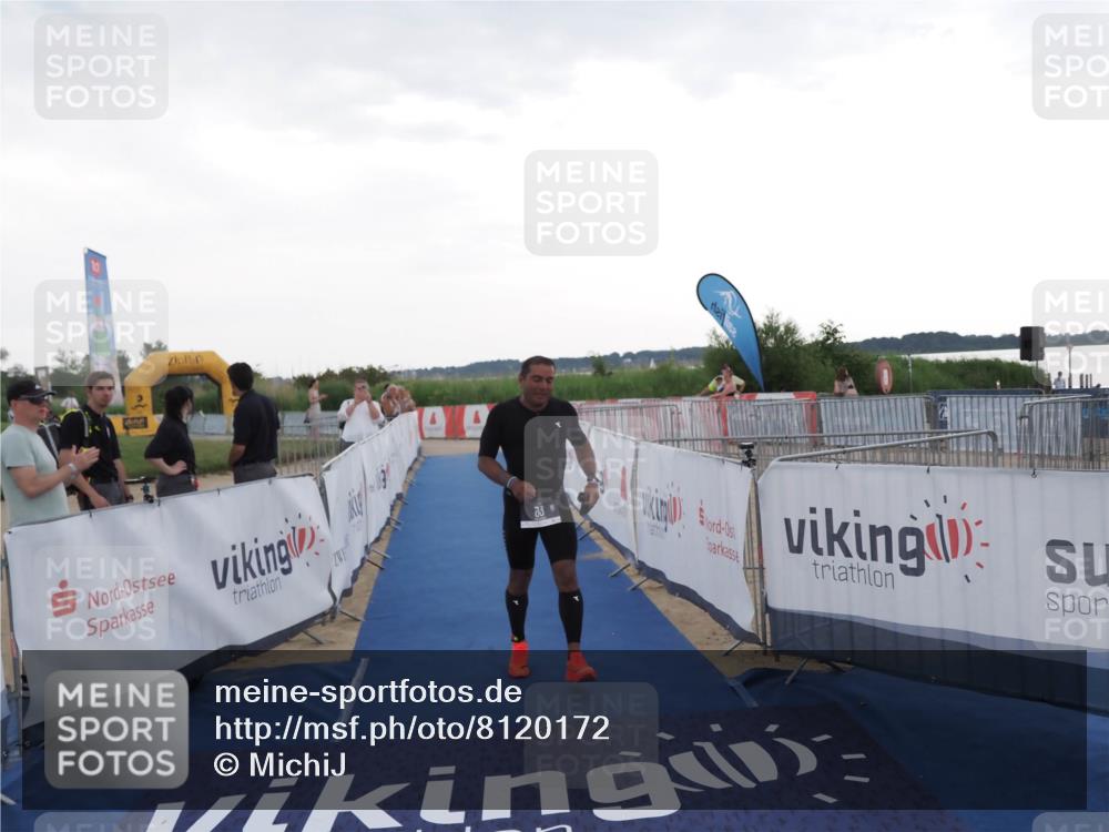 22.06.2025 - Viking Triathlon MichiJ http://msf.ph/oto/8120172 22.06.2025 16:30:24 Ziel 83 meine-sportfotos.de