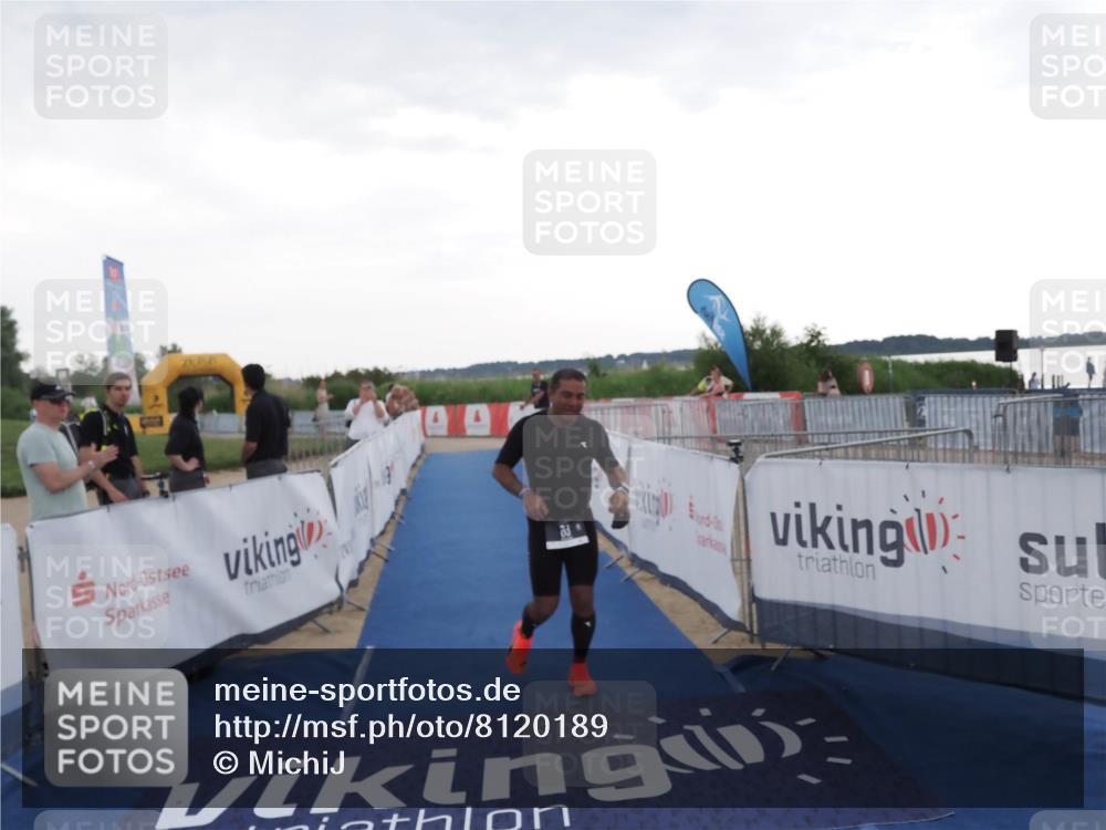 22.06.2025 - Viking Triathlon MichiJ http://msf.ph/oto/8120189 22.06.2025 16:30:24 Ziel 83 meine-sportfotos.de