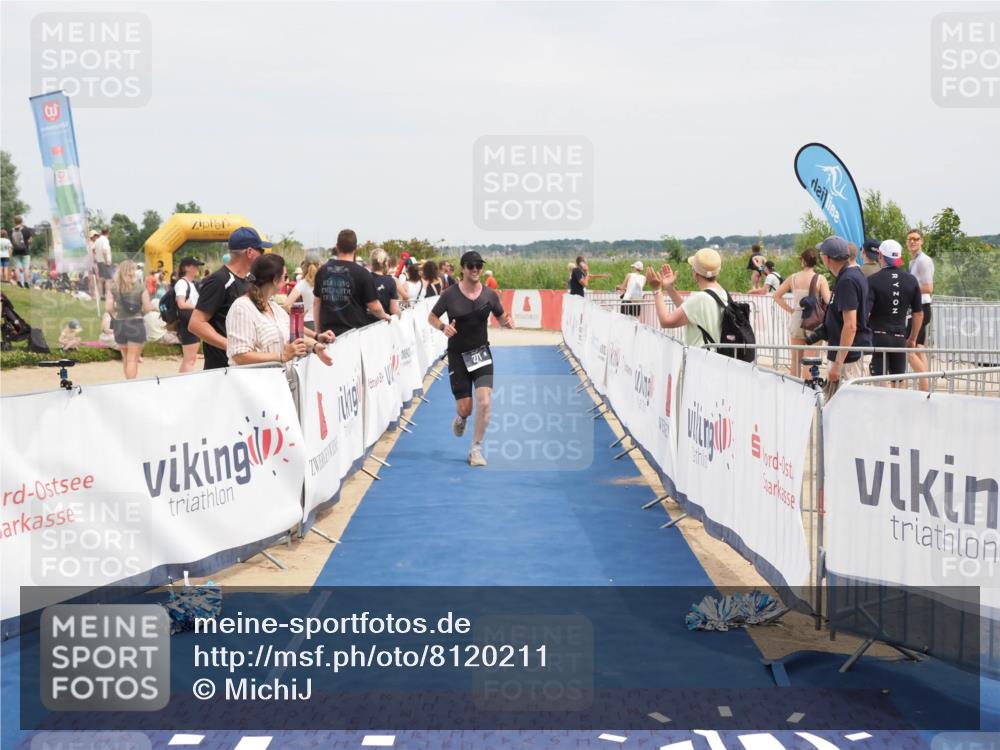 22.06.2025 - Viking Triathlon MichiJ http://msf.ph/oto/8120211 22.06.2025 15:11:16 Ziel 271, 365 meine-sportfotos.de