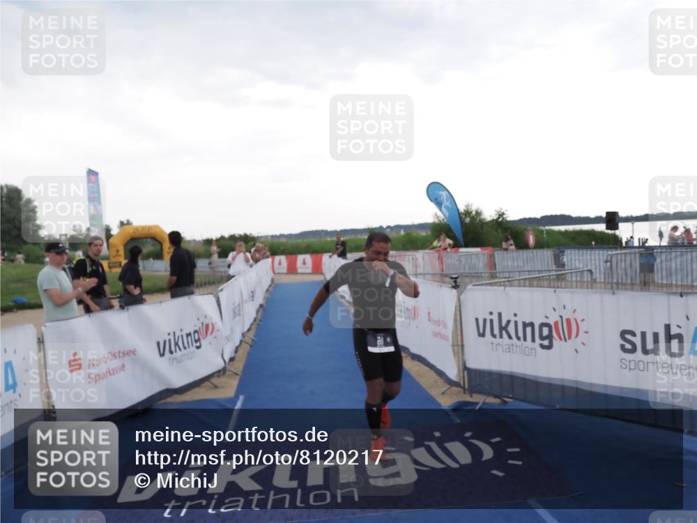 22.06.2025 - Viking Triathlon MichiJ http://msf.ph/oto/8120217 22.06.2025 16:30:24 Ziel 83 meine-sportfotos.de
