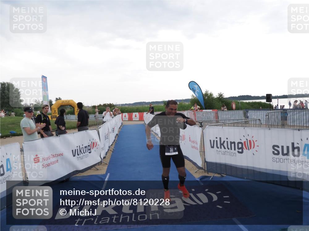 22.06.2025 - Viking Triathlon MichiJ http://msf.ph/oto/8120228 22.06.2025 16:30:24 Ziel 83 meine-sportfotos.de