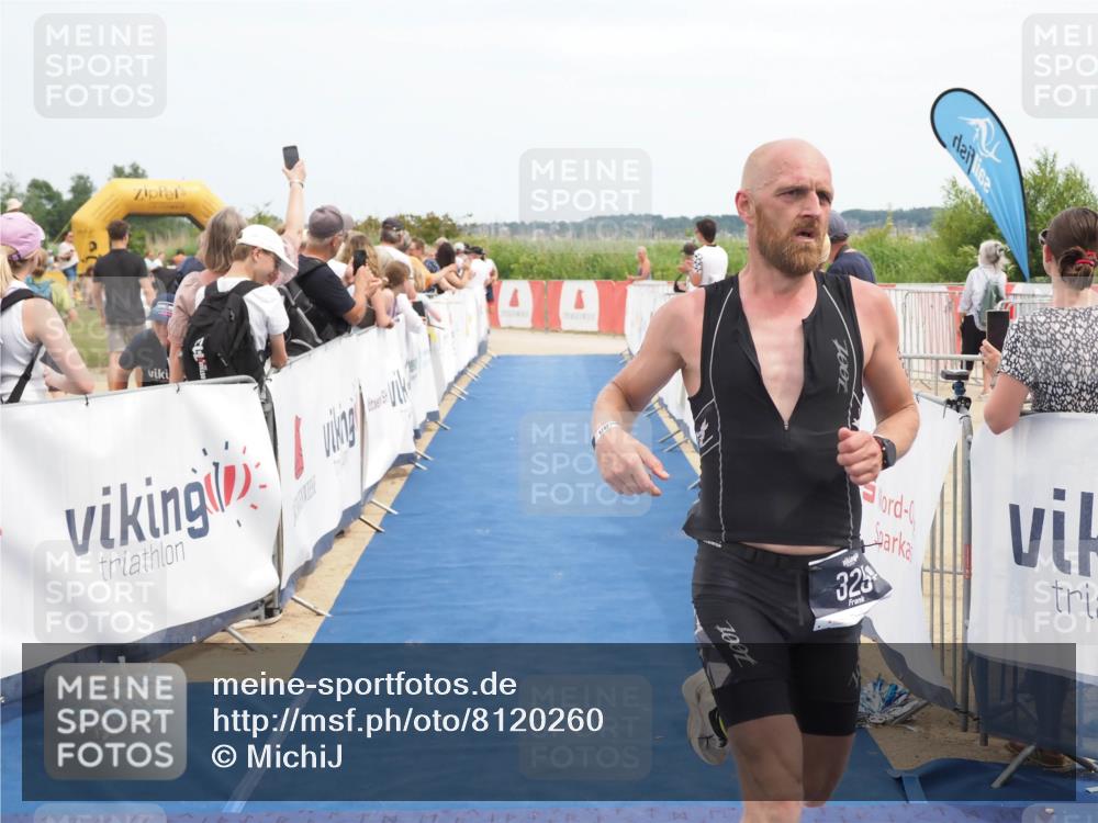 22.06.2025 - Viking Triathlon MichiJ http://msf.ph/oto/8120260 22.06.2025 14:59:10 Ziel 137, 196, 325 meine-sportfotos.de