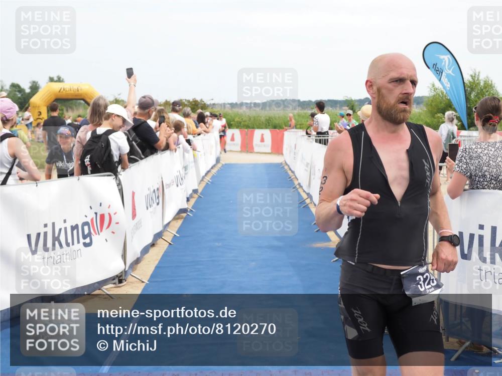 22.06.2025 - Viking Triathlon MichiJ http://msf.ph/oto/8120270 22.06.2025 14:59:10 Ziel 137, 196, 325 meine-sportfotos.de