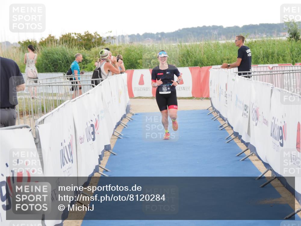 22.06.2025 - Viking Triathlon MichiJ http://msf.ph/oto/8120284 22.06.2025 16:30:41 Ziel 165 meine-sportfotos.de