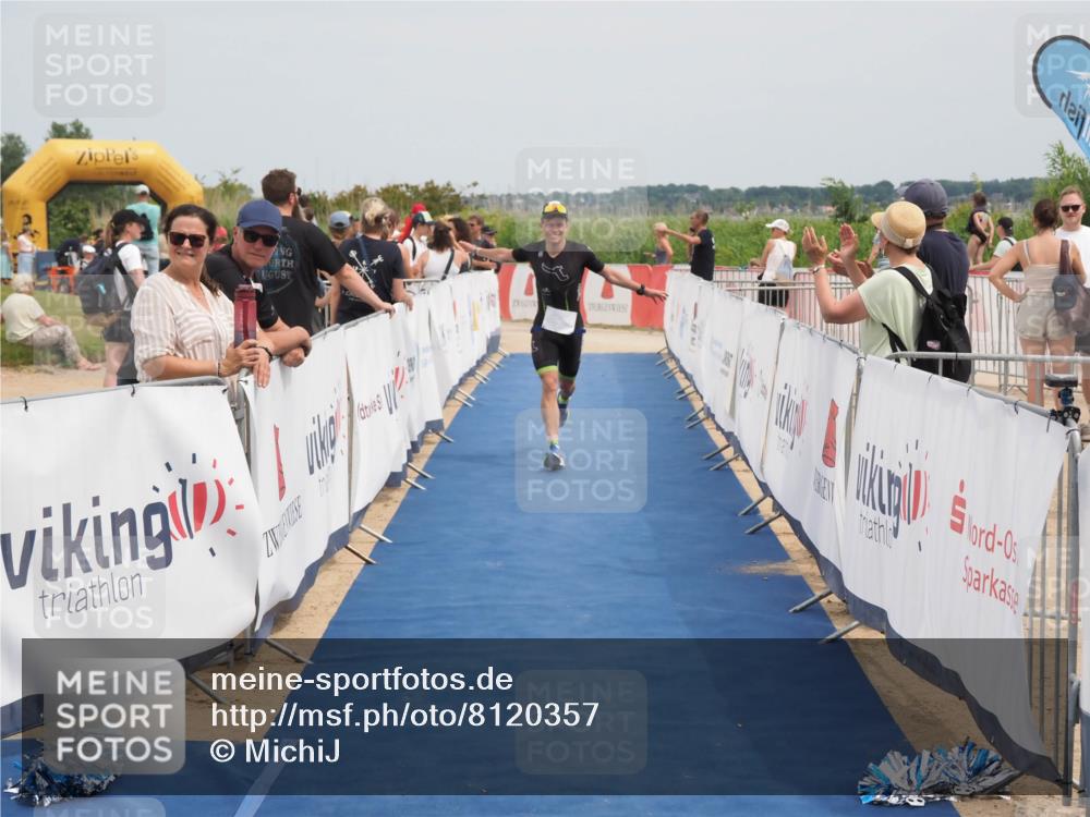 22.06.2025 - Viking Triathlon MichiJ http://msf.ph/oto/8120357 22.06.2025 15:11:21 Ziel 271, 365 meine-sportfotos.de