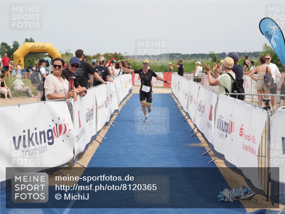 22.06.2025 - Viking Triathlon MichiJ http://msf.ph/oto/8120365 22.06.2025 15:11:21 Ziel 271, 365 meine-sportfotos.de