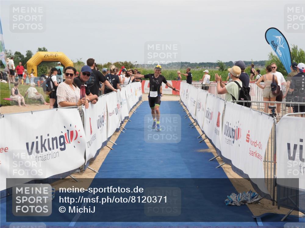 22.06.2025 - Viking Triathlon MichiJ http://msf.ph/oto/8120371 22.06.2025 15:11:21 Ziel 271, 365 meine-sportfotos.de