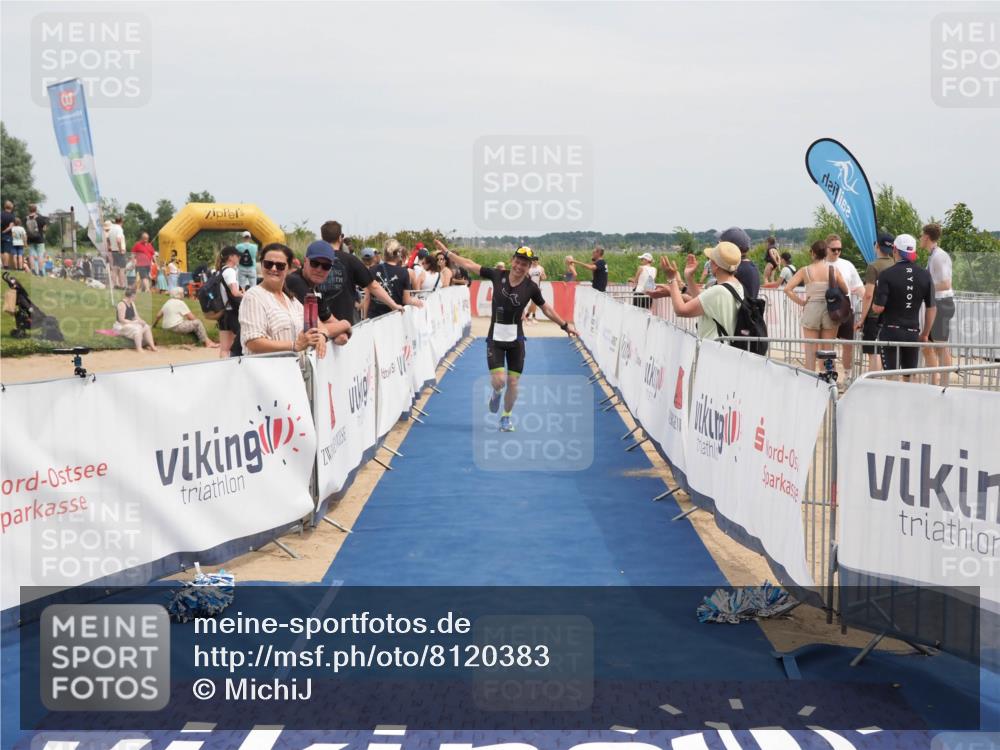 22.06.2025 - Viking Triathlon MichiJ http://msf.ph/oto/8120383 22.06.2025 15:11:21 Ziel 271, 365 meine-sportfotos.de
