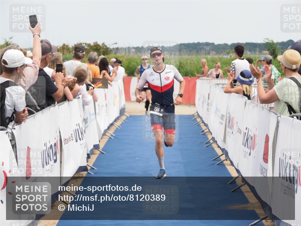22.06.2025 - Viking Triathlon MichiJ http://msf.ph/oto/8120389 22.06.2025 14:59:15 Ziel 196, 611 meine-sportfotos.de