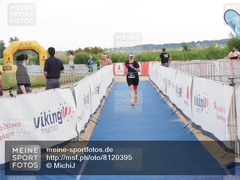 22.06.2025 - Viking Triathlon MichiJ http://msf.ph/oto/8120395 22.06.2025 16:30:42 Ziel 165 meine-sportfotos.de