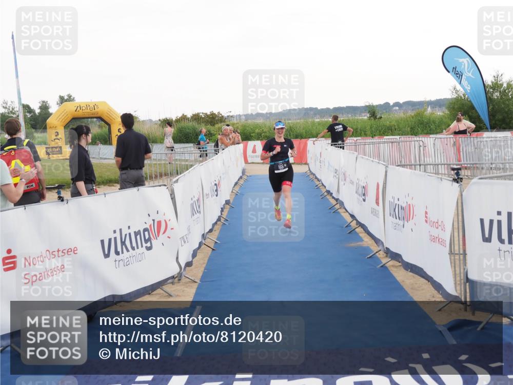 22.06.2025 - Viking Triathlon MichiJ http://msf.ph/oto/8120420 22.06.2025 16:30:43 Ziel 165 meine-sportfotos.de