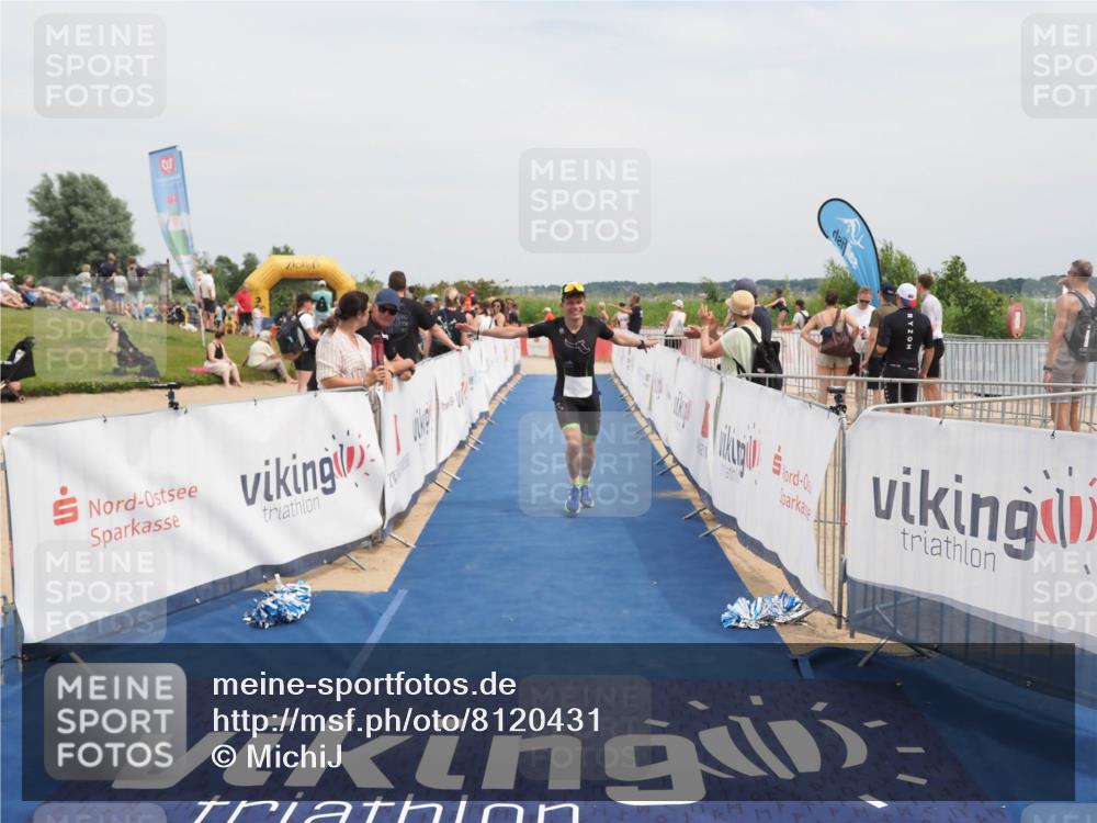 22.06.2025 - Viking Triathlon MichiJ http://msf.ph/oto/8120431 22.06.2025 15:11:22 Ziel 271, 365 meine-sportfotos.de
