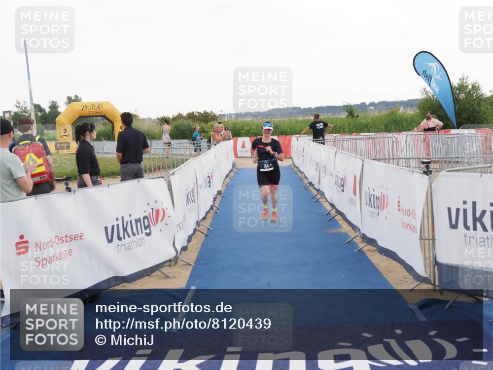 22.06.2025 - Viking Triathlon MichiJ http://msf.ph/oto/8120439 22.06.2025 16:30:43 Ziel 165 meine-sportfotos.de