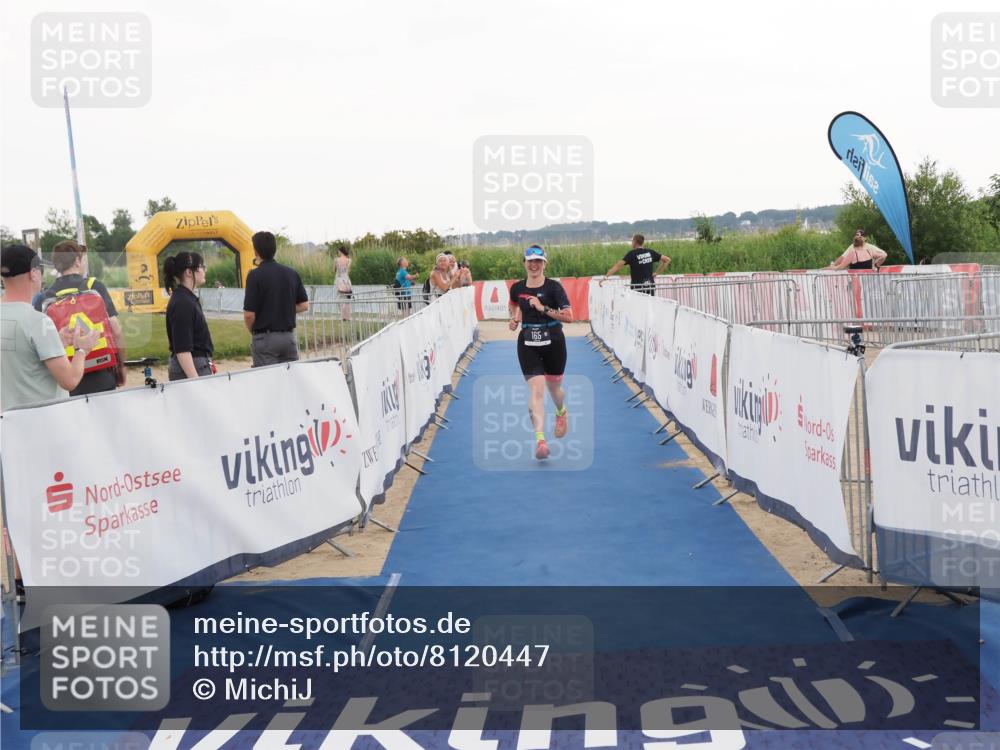 22.06.2025 - Viking Triathlon MichiJ http://msf.ph/oto/8120447 22.06.2025 16:30:43 Ziel 165 meine-sportfotos.de