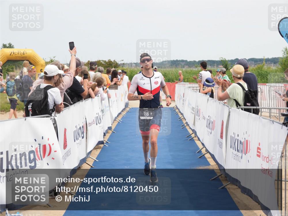 22.06.2025 - Viking Triathlon MichiJ http://msf.ph/oto/8120450 22.06.2025 14:59:16 Ziel 196, 611 meine-sportfotos.de