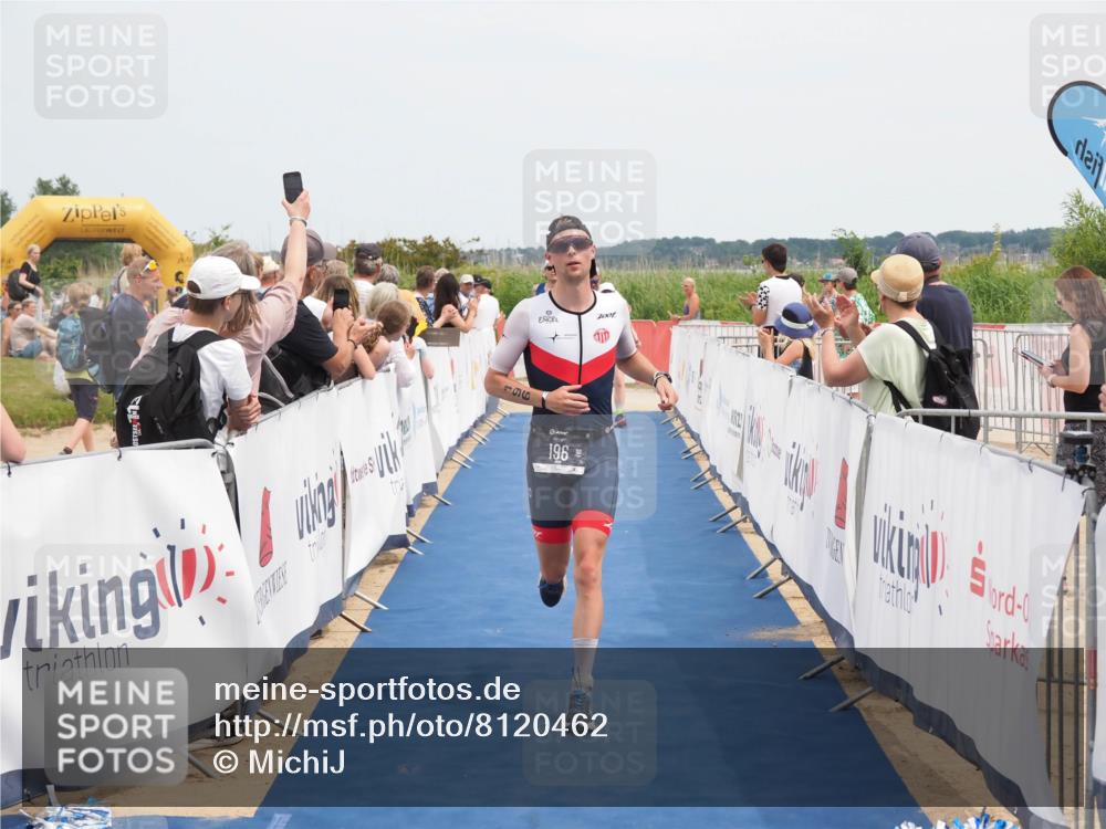 22.06.2025 - Viking Triathlon MichiJ http://msf.ph/oto/8120462 22.06.2025 14:59:16 Ziel 196, 611 meine-sportfotos.de