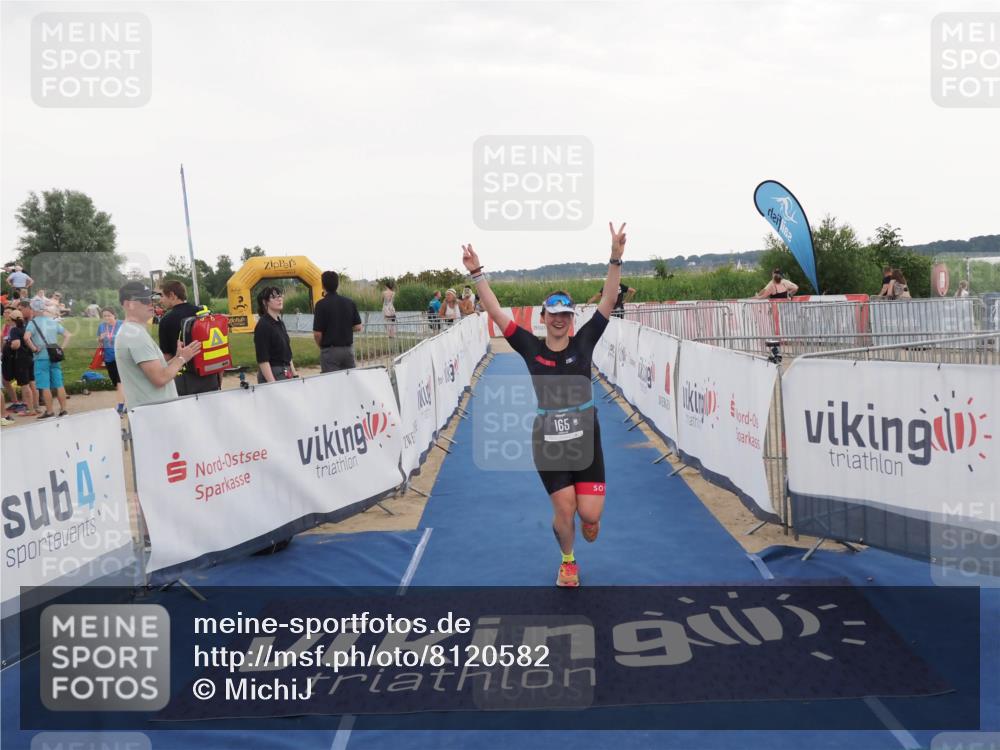 22.06.2025 - Viking Triathlon MichiJ http://msf.ph/oto/8120582 22.06.2025 16:30:45 Ziel 165 meine-sportfotos.de