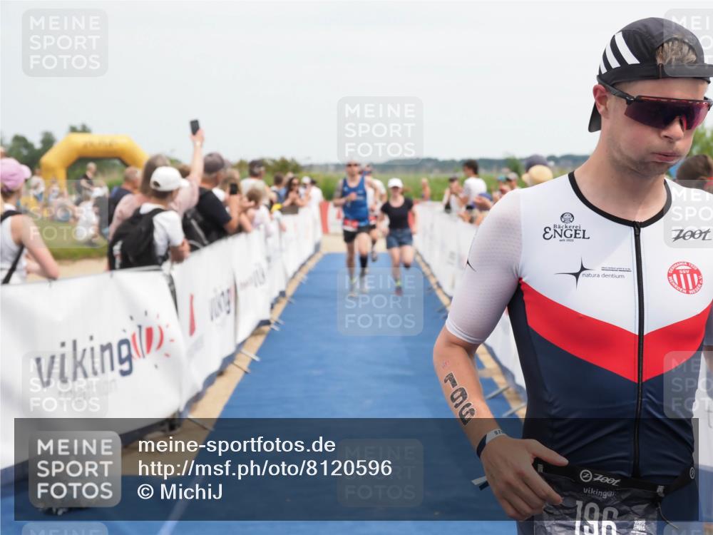 22.06.2025 - Viking Triathlon MichiJ http://msf.ph/oto/8120596 22.06.2025 14:59:17 Ziel 196, 611 meine-sportfotos.de