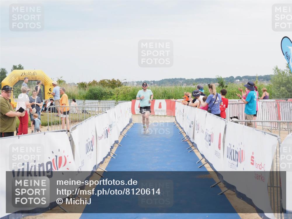 22.06.2025 - Viking Triathlon MichiJ http://msf.ph/oto/8120614 22.06.2025 17:04:30 Ziel 257 meine-sportfotos.de
