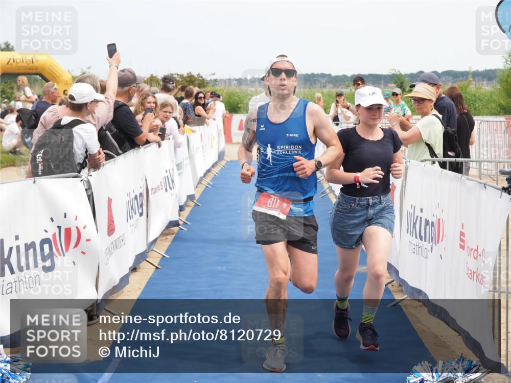 22.06.2025 - Viking Triathlon MichiJ http://msf.ph/oto/8120729 22.06.2025 14:59:20 Ziel 196, 611 meine-sportfotos.de