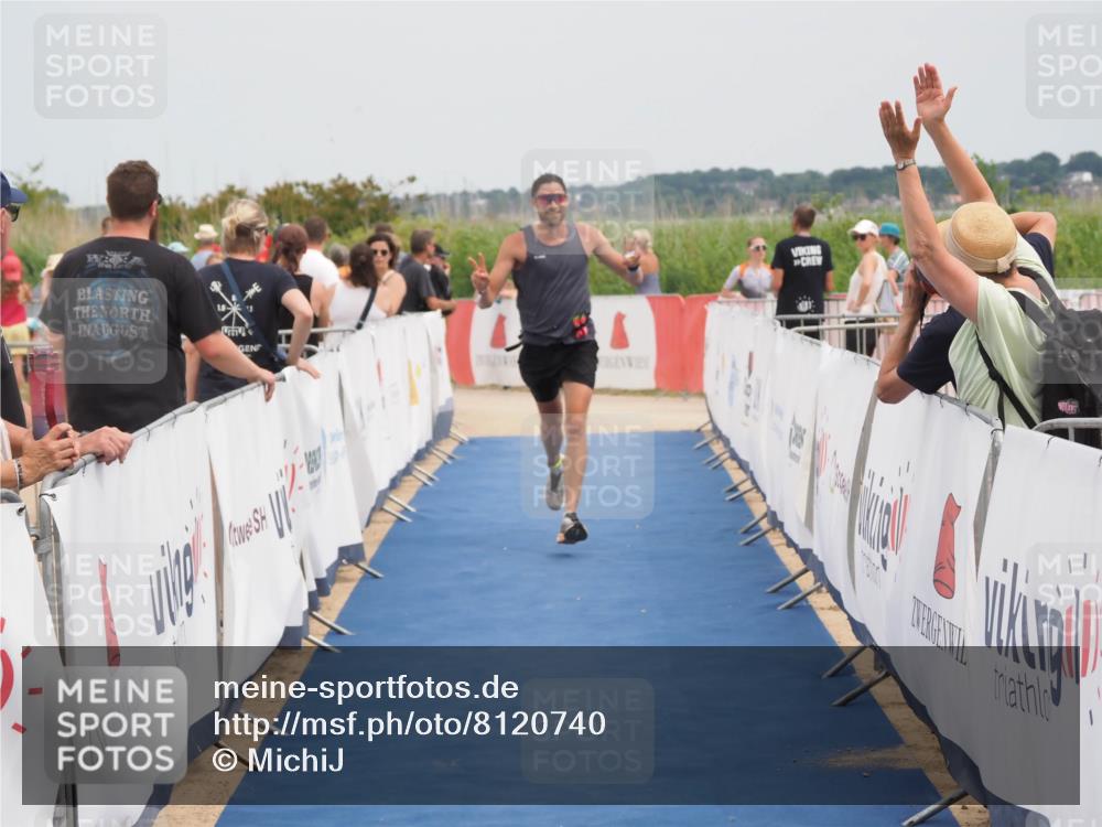 22.06.2025 - Viking Triathlon MichiJ http://msf.ph/oto/8120740 22.06.2025 15:12:26 Ziel 643 meine-sportfotos.de