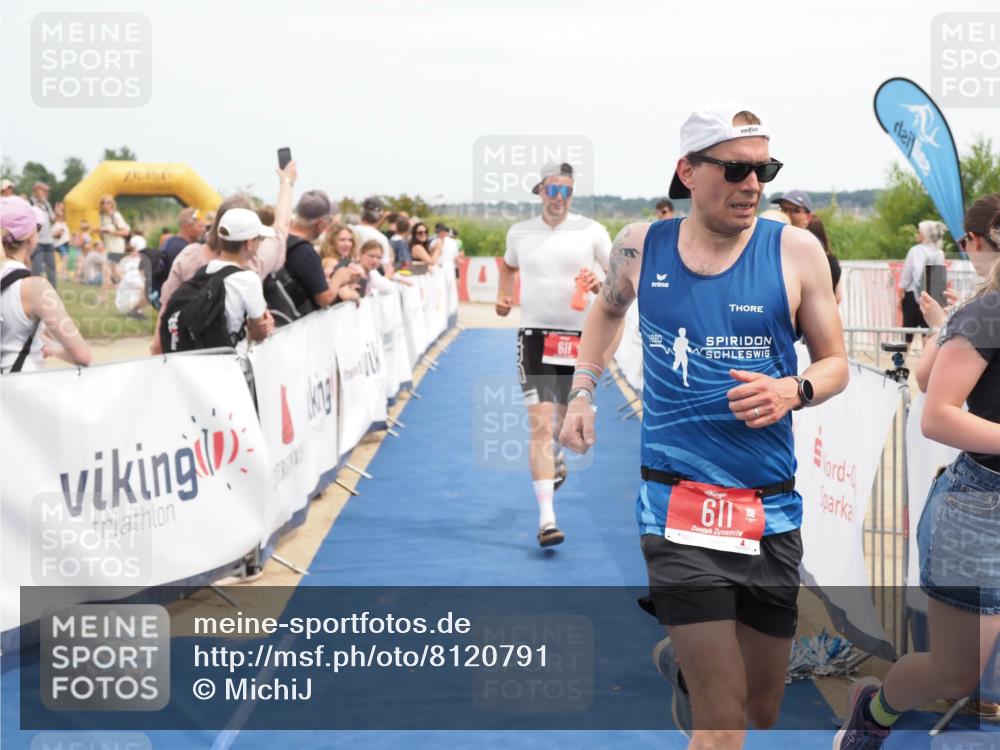 22.06.2025 - Viking Triathlon MichiJ http://msf.ph/oto/8120791 22.06.2025 14:59:20 Ziel 196, 611 meine-sportfotos.de